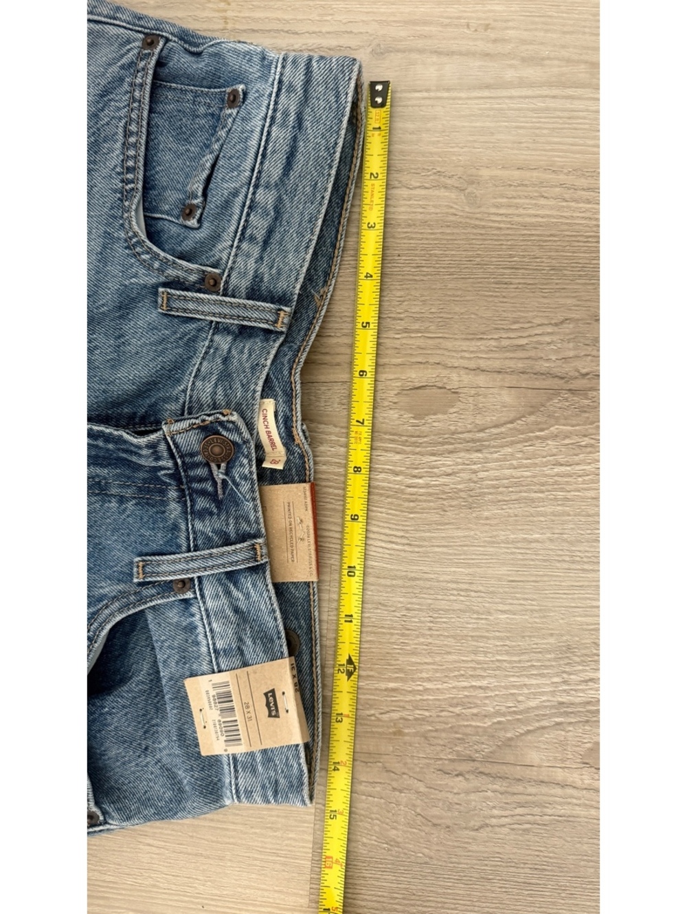 Levi’s Cinch Barrel Jeans Size 28 perfect wash NWT - Picture 5 of 8